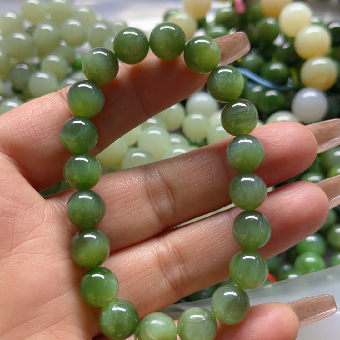 和田玉手链未镶嵌