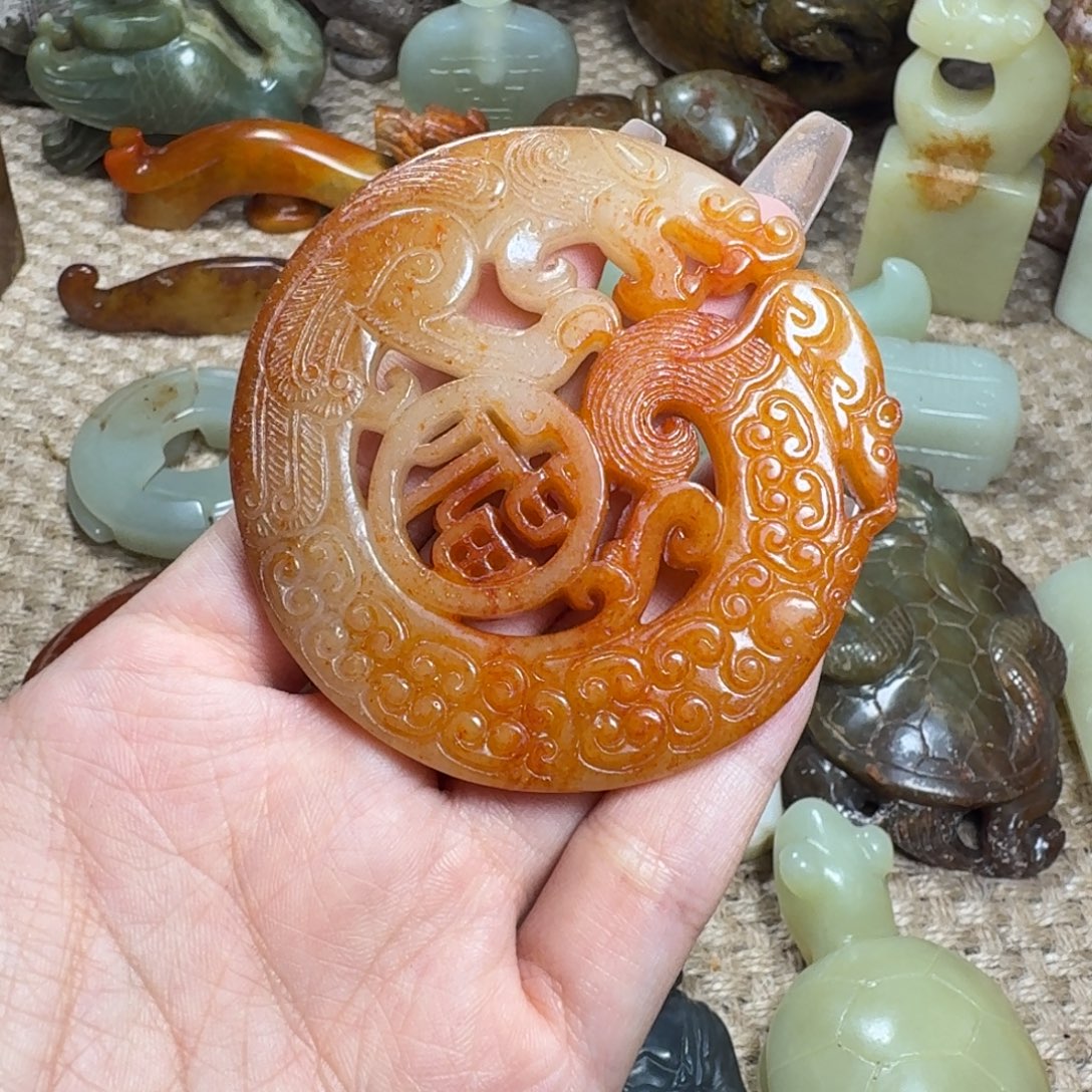 吊坠白玉菩提挂件