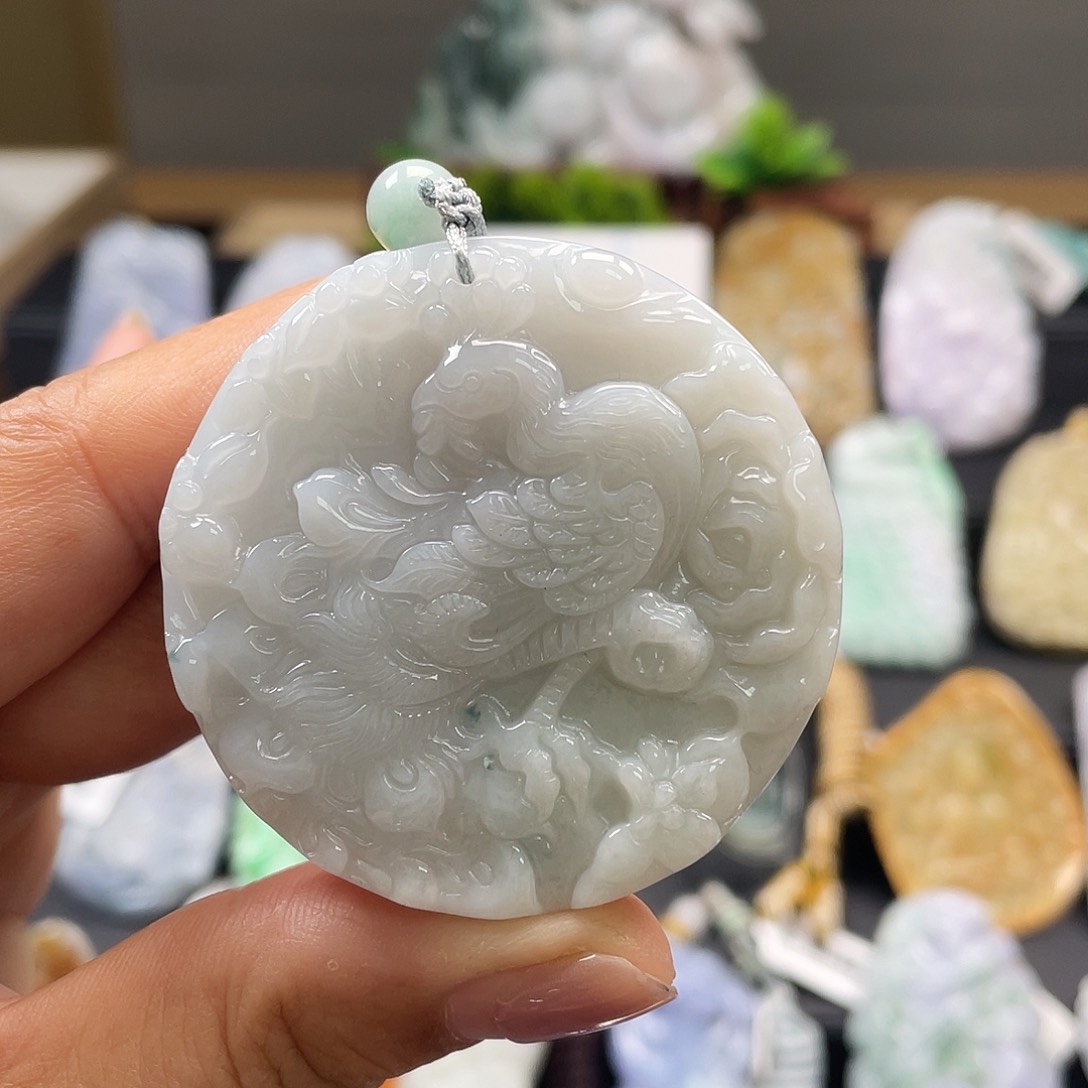 翡翠吊坠(不含链)未镶嵌