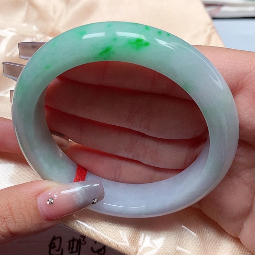 【闪购商品】翡翠手镯未镶嵌58圈