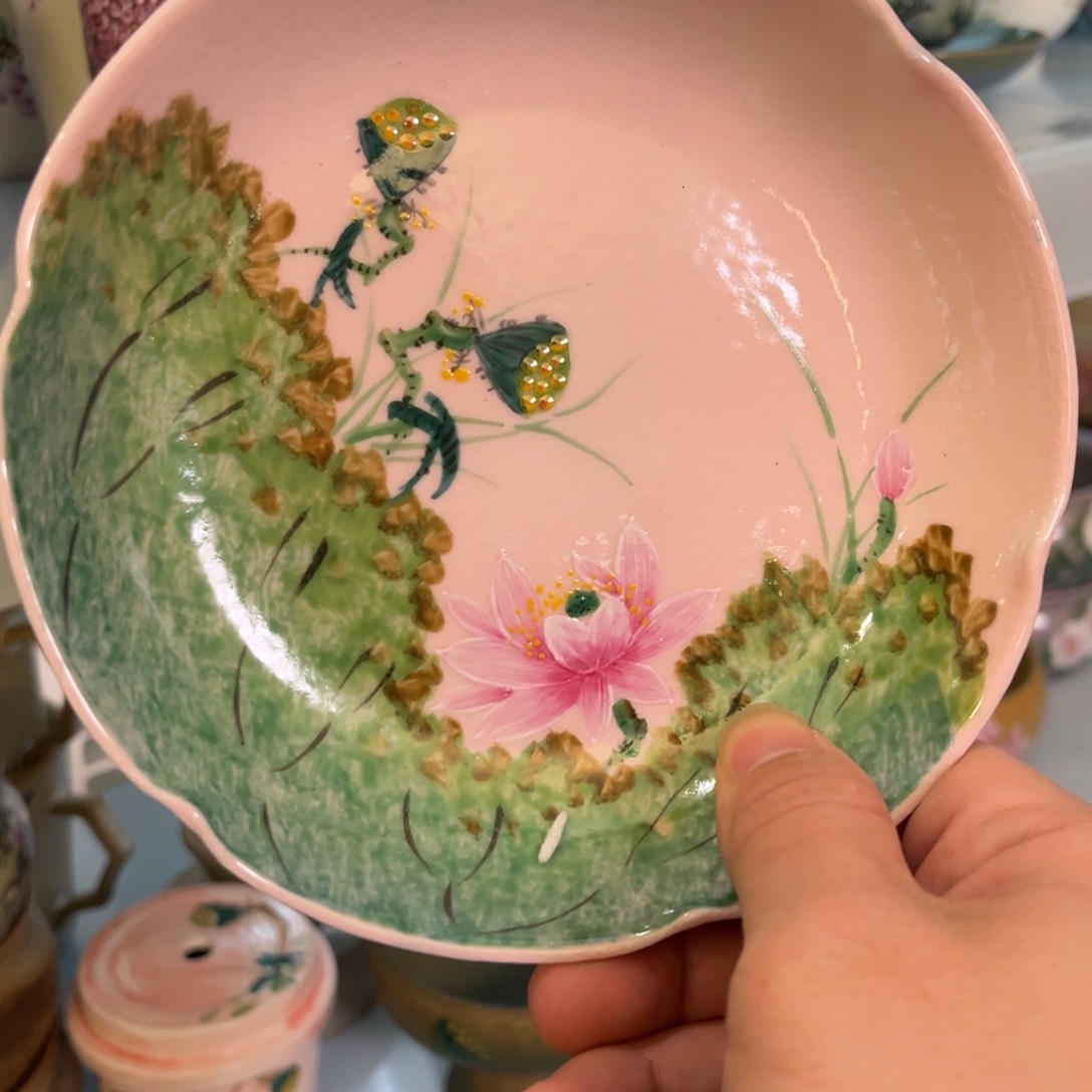 杯柴烧手工手绘陶瓷