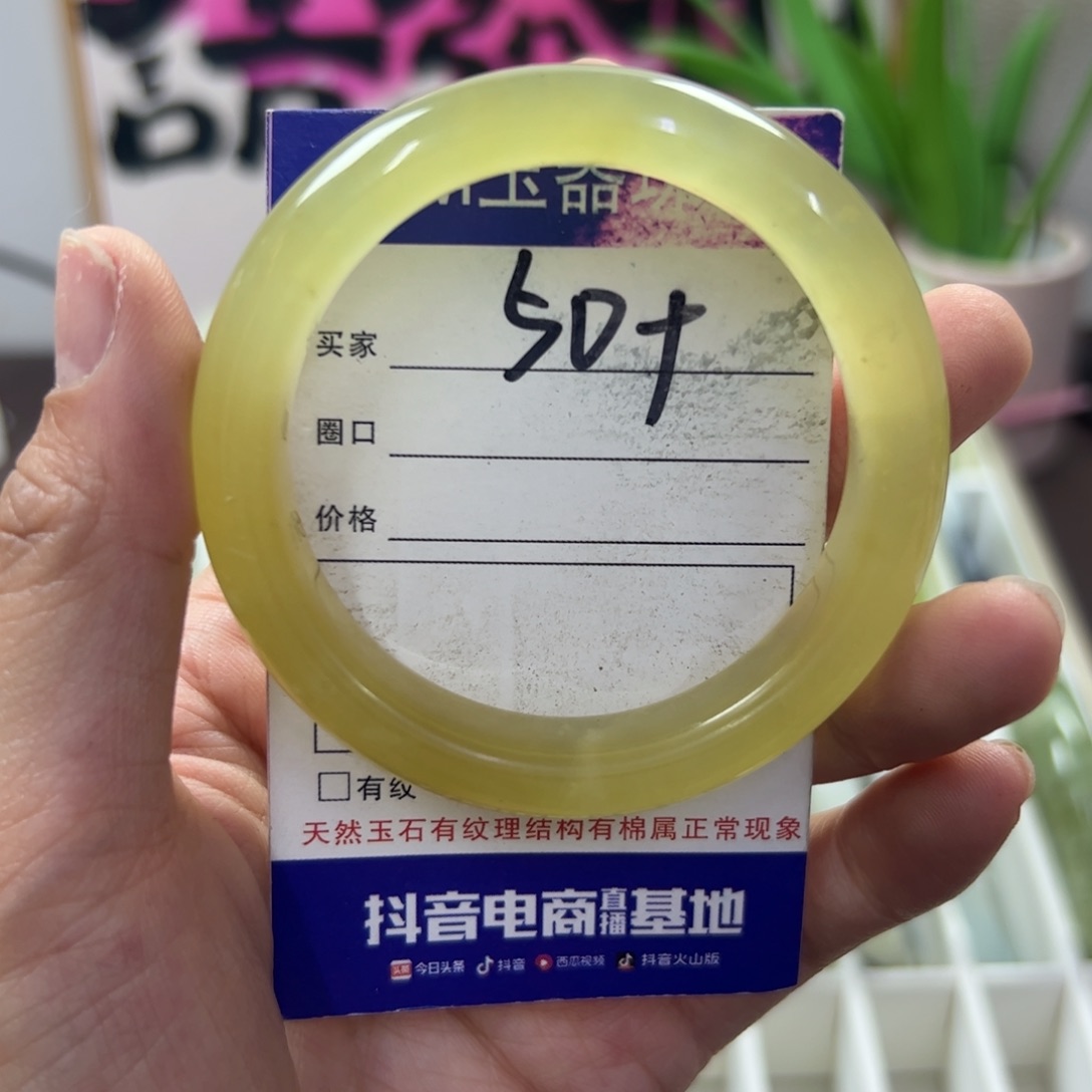 蛇纹石玉手镯未镶嵌97