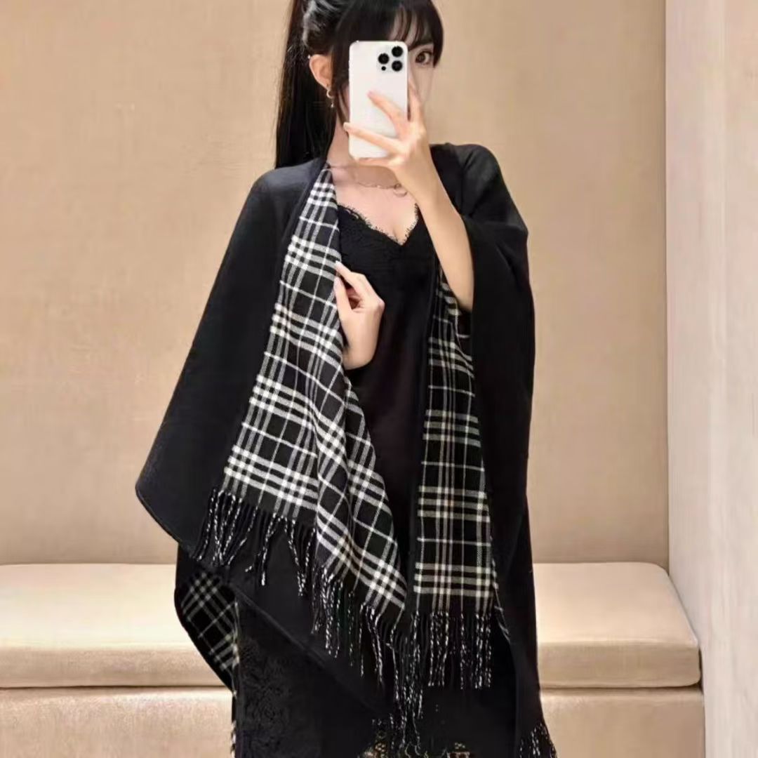 A系列链接-2025秋冬季新款百搭时尚女士披肩网红气质爆款保暖云肩