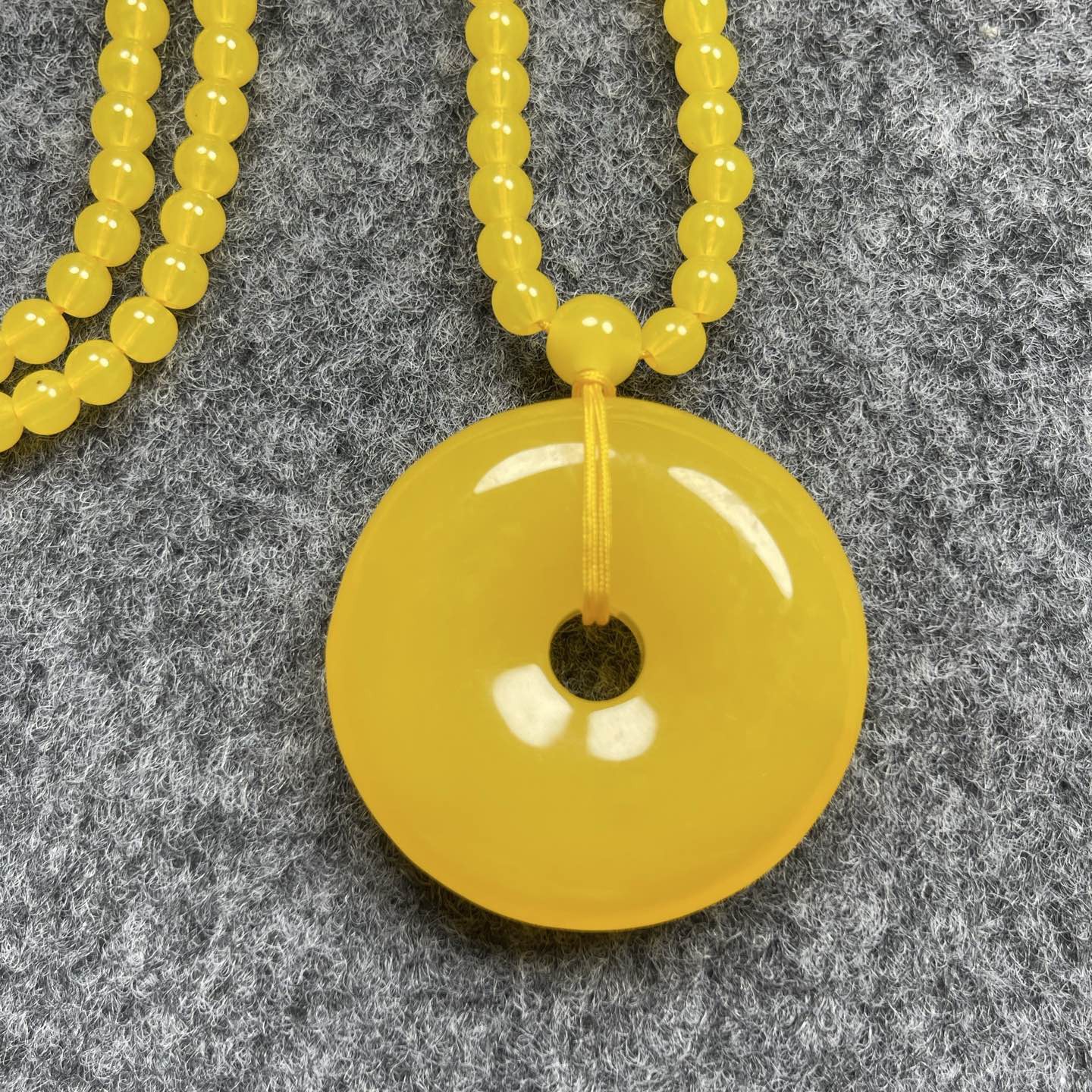 【云端优品】俄罗斯新密 平安扣 毛衣链 项链 脖挂 时尚饰品