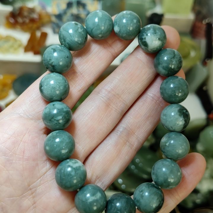 岫玉未镶嵌手串手串