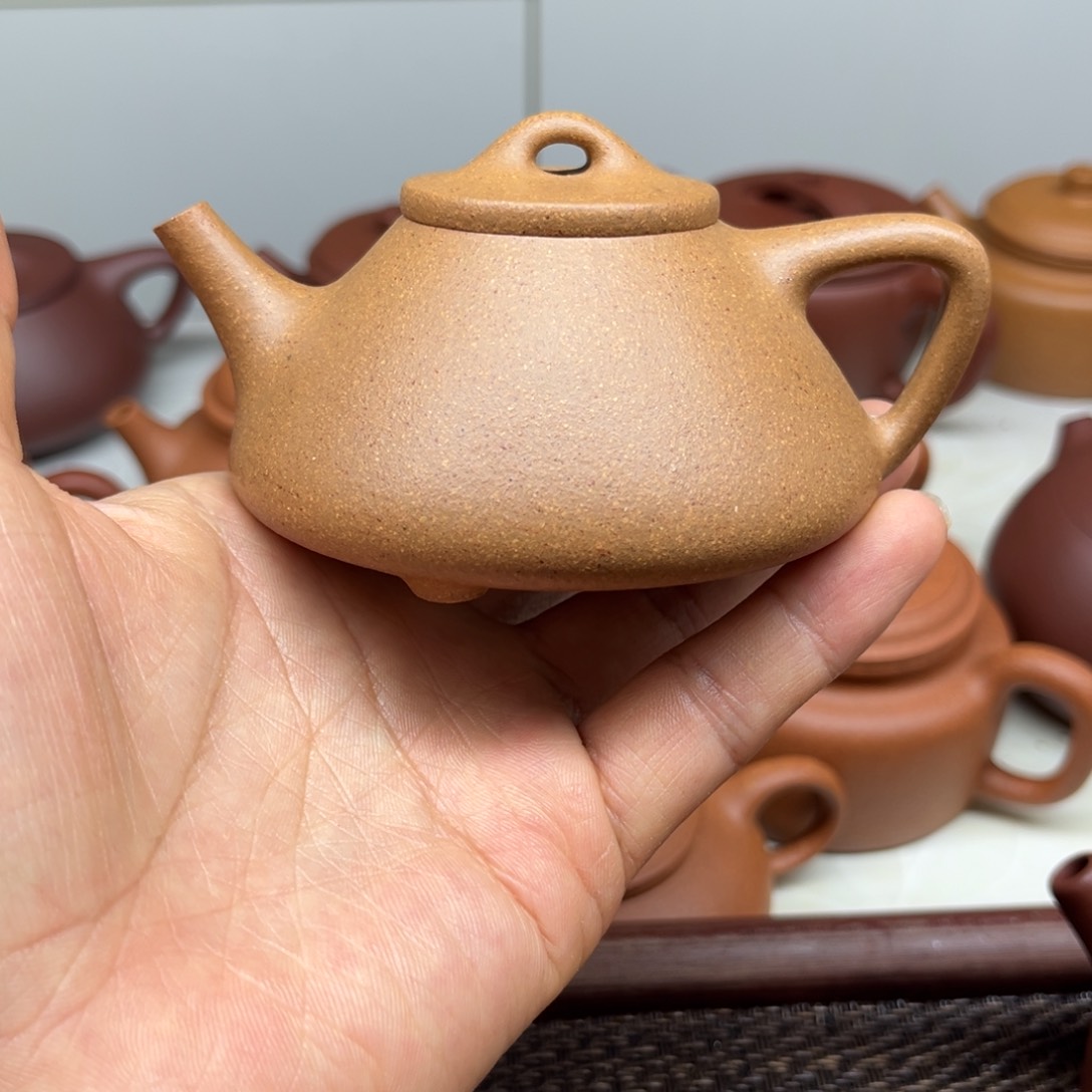 紫砂茶壶石瓢微瑕150cccc
