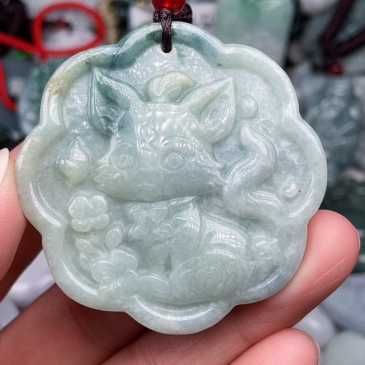 颈饰未镶嵌翡翠翡翠