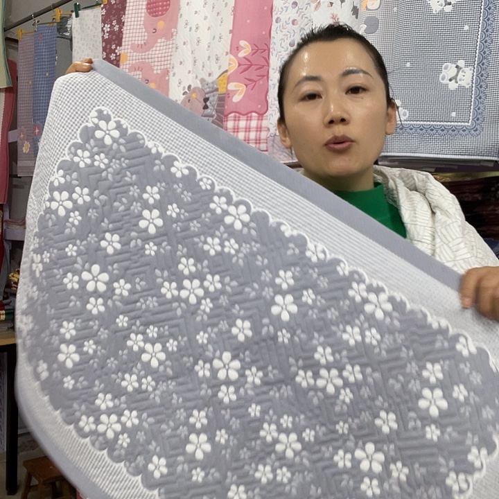 棉特价灰色小雪花