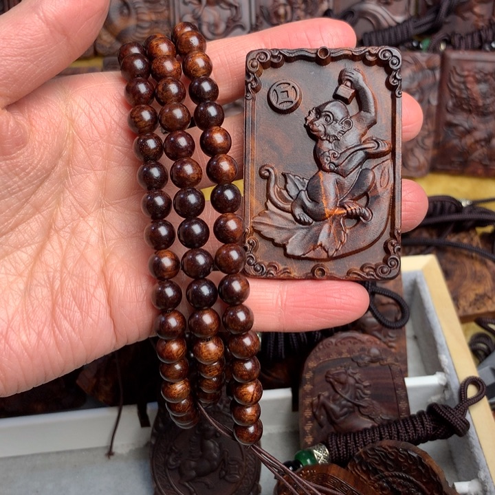 黄花梨/降香黄檀吊坠6**7黄花梨黄花梨