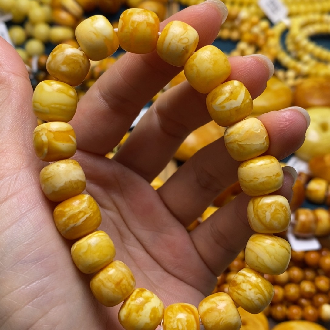 琥珀手链未镶嵌11加