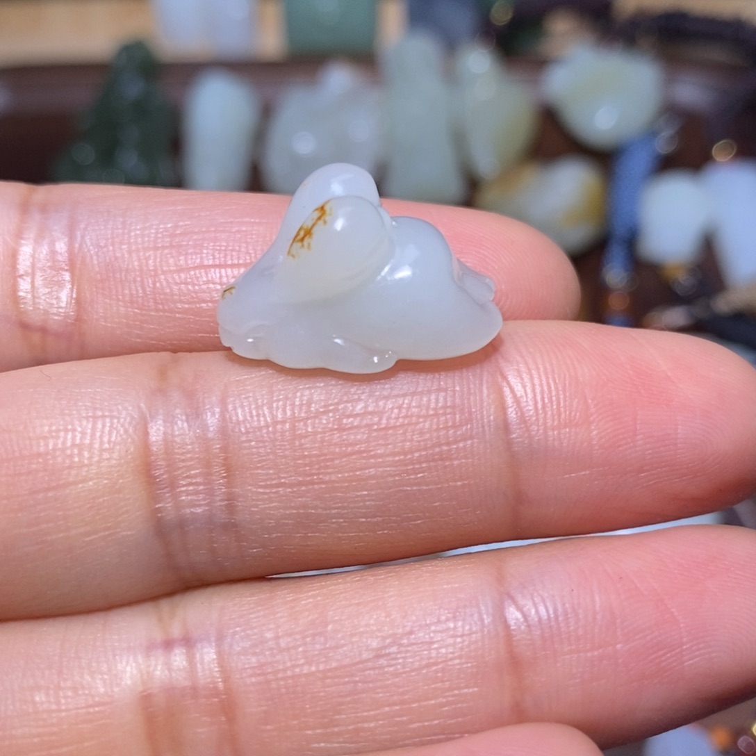 和田玉吊坠(不含链)未镶嵌