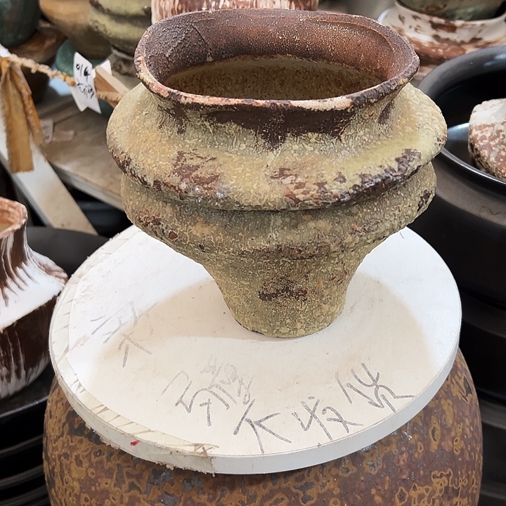 景德镇精品花盆栽适口16高20