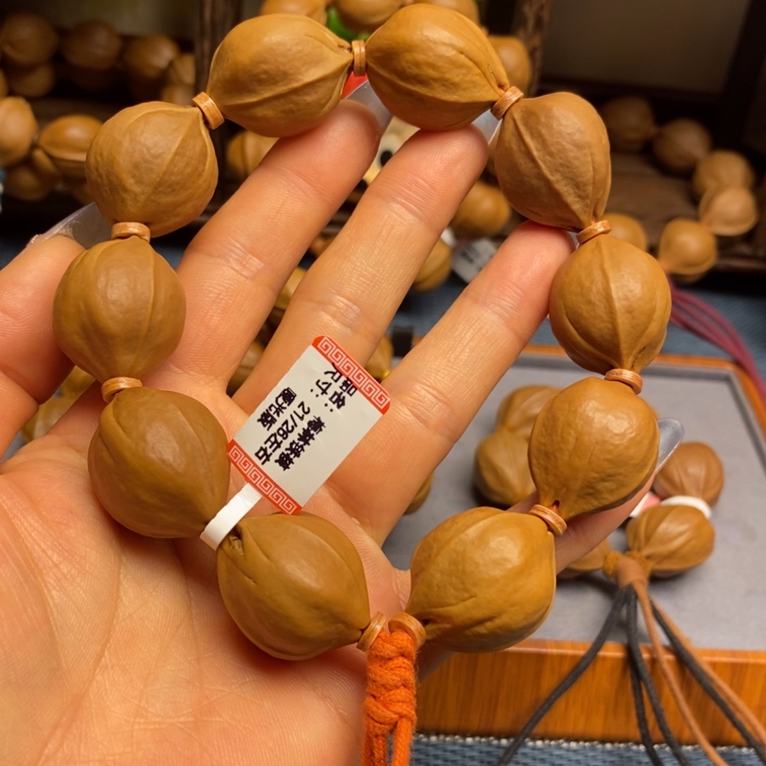 橄榄核手串/手链梅林铁21/26左右去霜