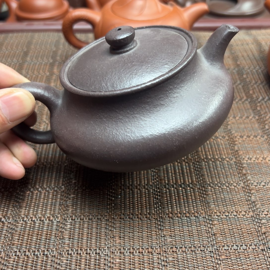 紫砂茶壶宜兴原矿紫砂壶200毫升容量
