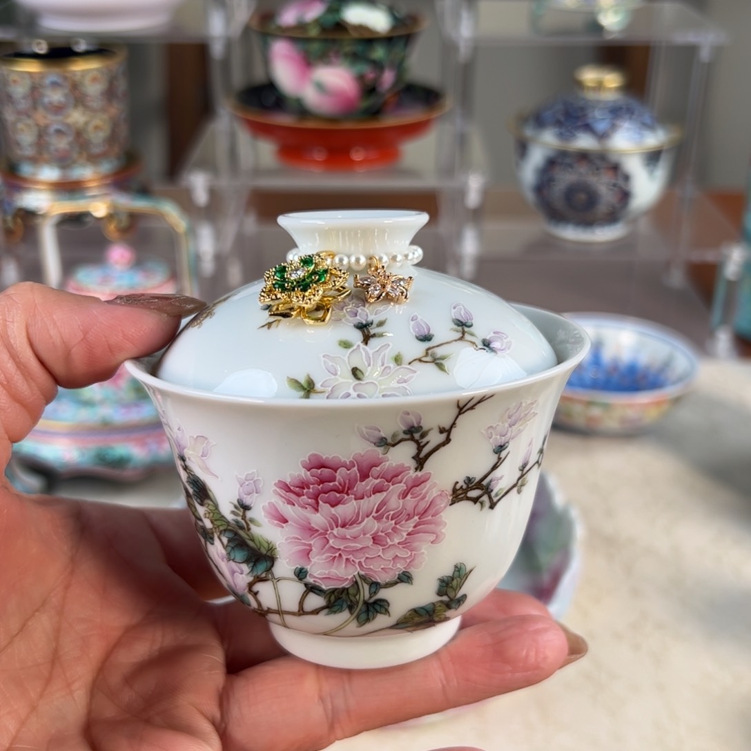 纯手工手绘 高端茶器