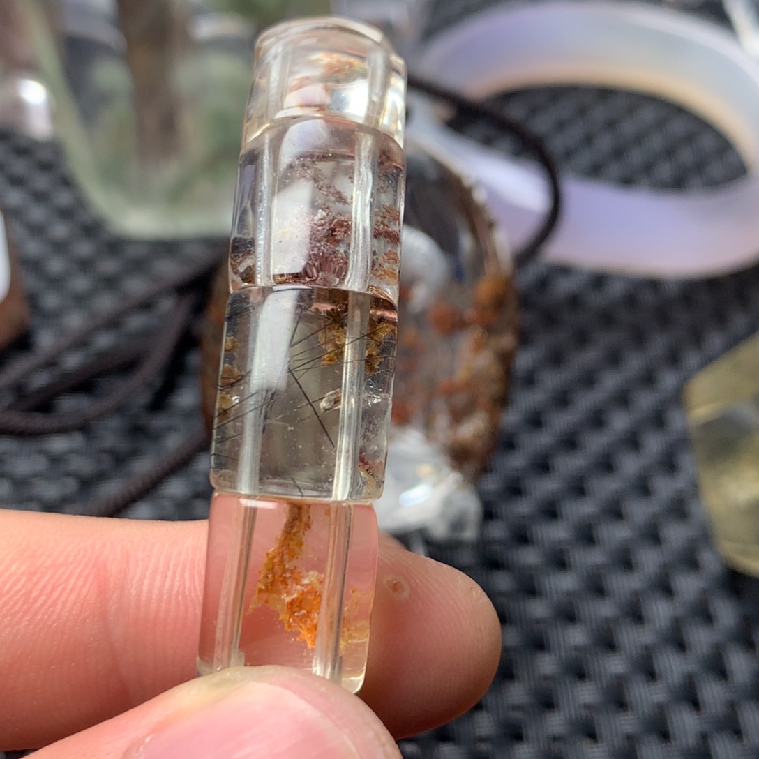 水晶颈饰未镶嵌自**主