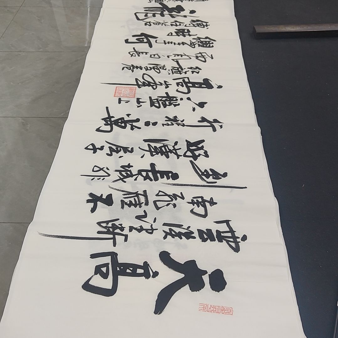 白武坤老师作品一副