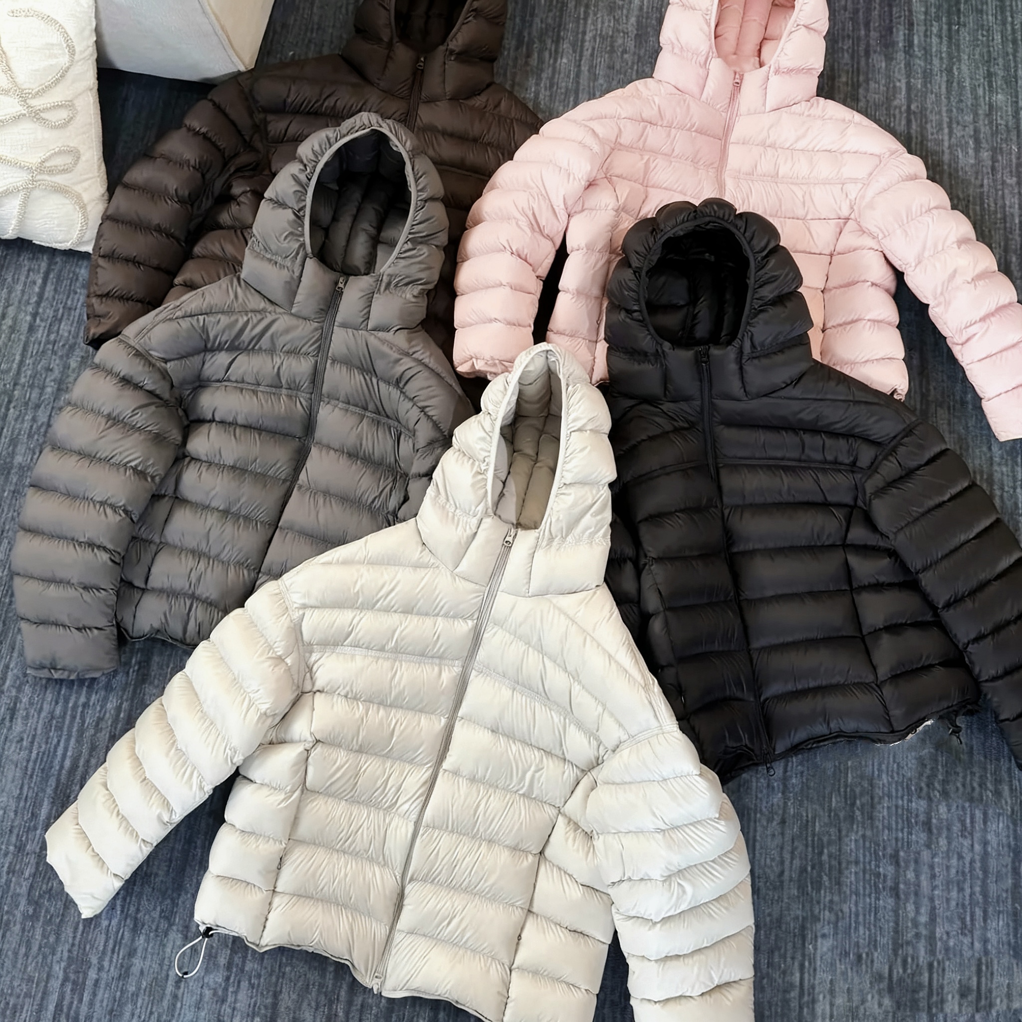 【绿子粉丝专享】排骨款时尚百搭街头百搭通勤连帽短款羽绒服