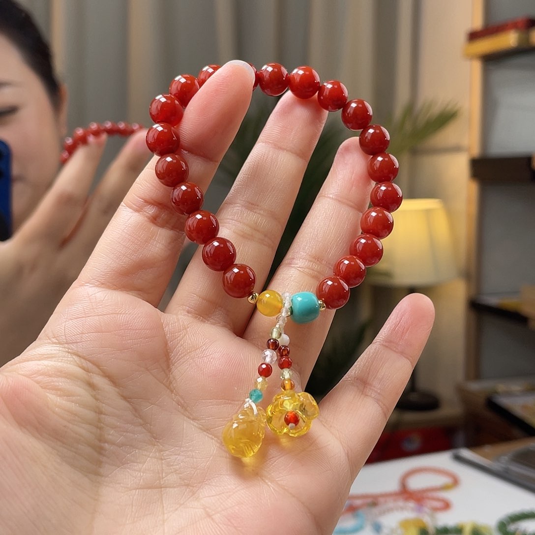 琥珀手链未镶嵌琥珀手串