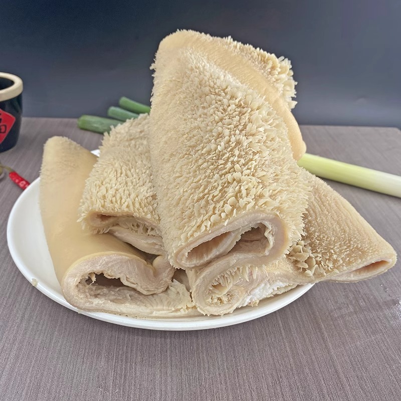 新鲜牛肚冷冻半成品熟牛肚子毛肚批发非全熟金钱肚生牛肚批发包邮