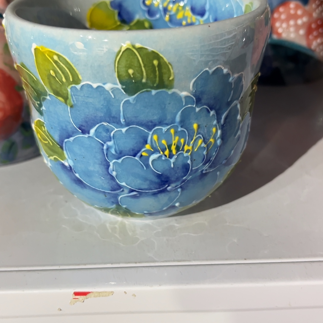 四***妈景德镇手工手绘陶瓷茶具