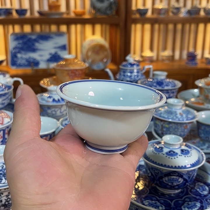 錡镇堂手工手绘绘杯