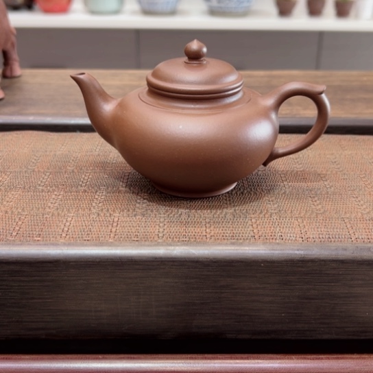 紫砂茶壶黄龙山原矿老紫泥半手工瑕