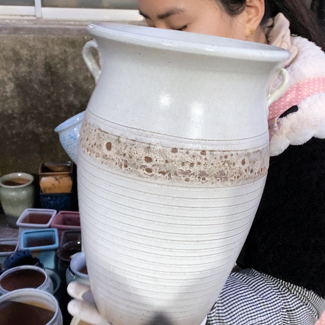 紫砂花盆正品口20高32