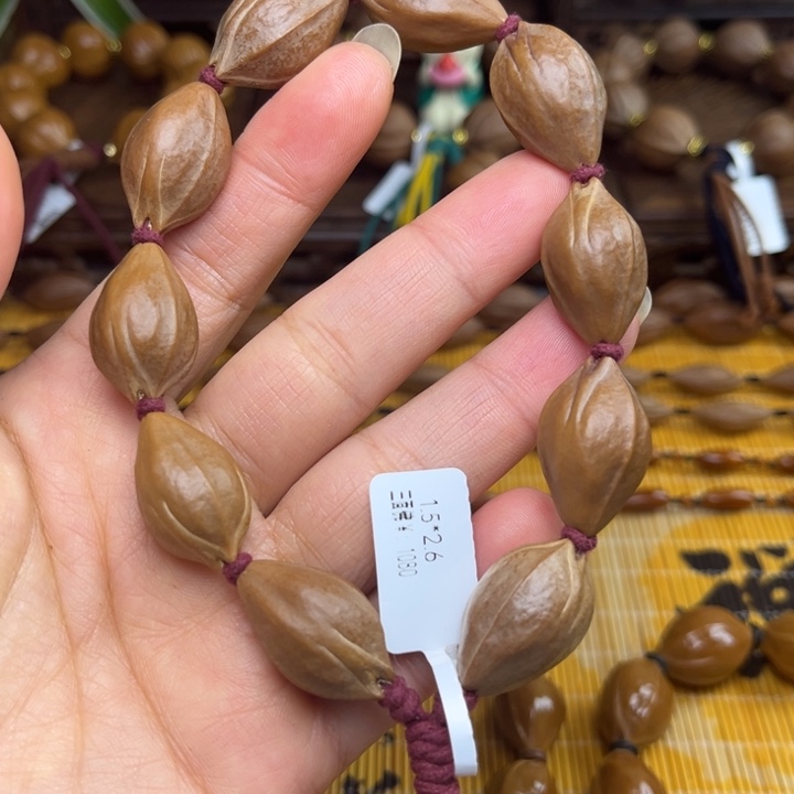 橄榄核手串/手链M**.三面佛1.5*2.6