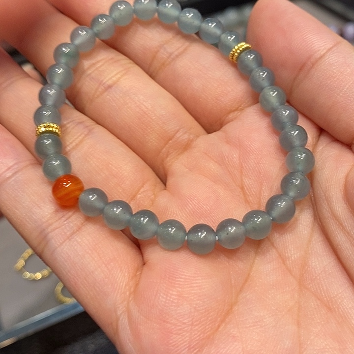 未镶嵌手链翡翠翡翠手串