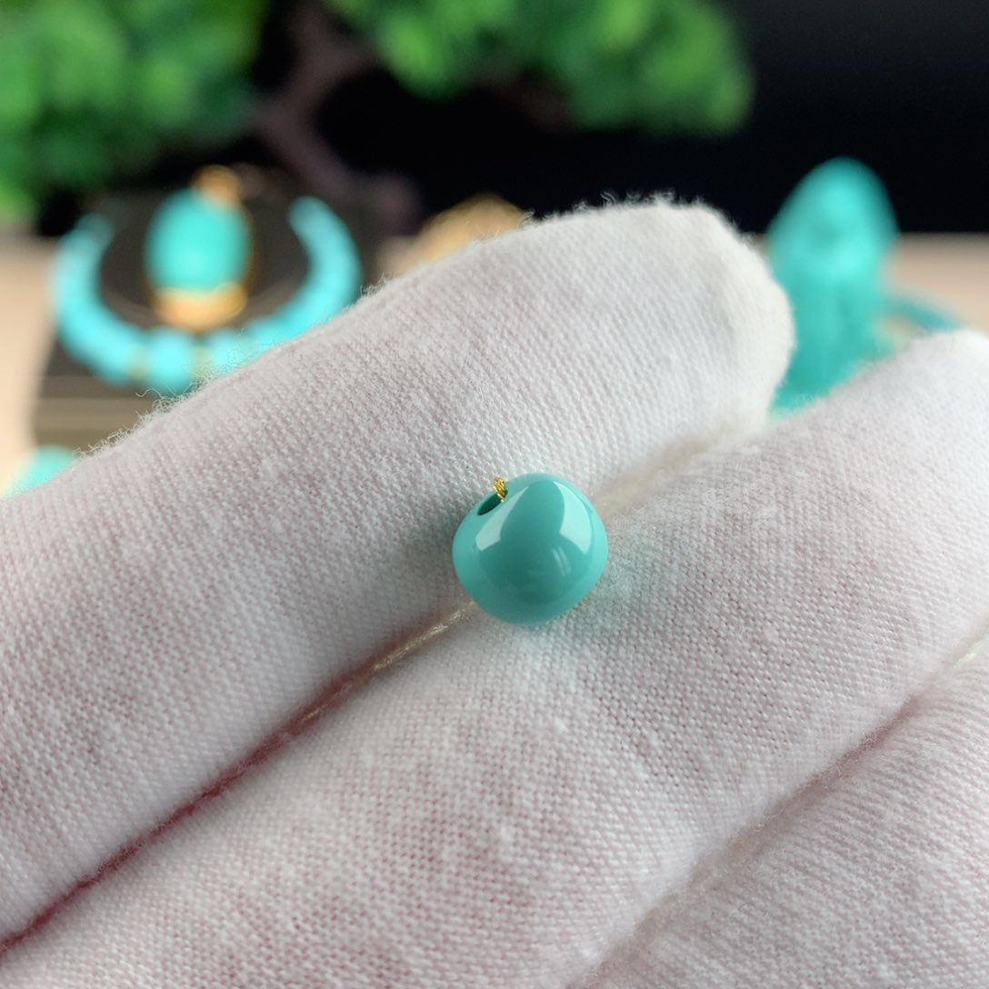 【闪购商品】绿松石配珠卡7.8未镶嵌