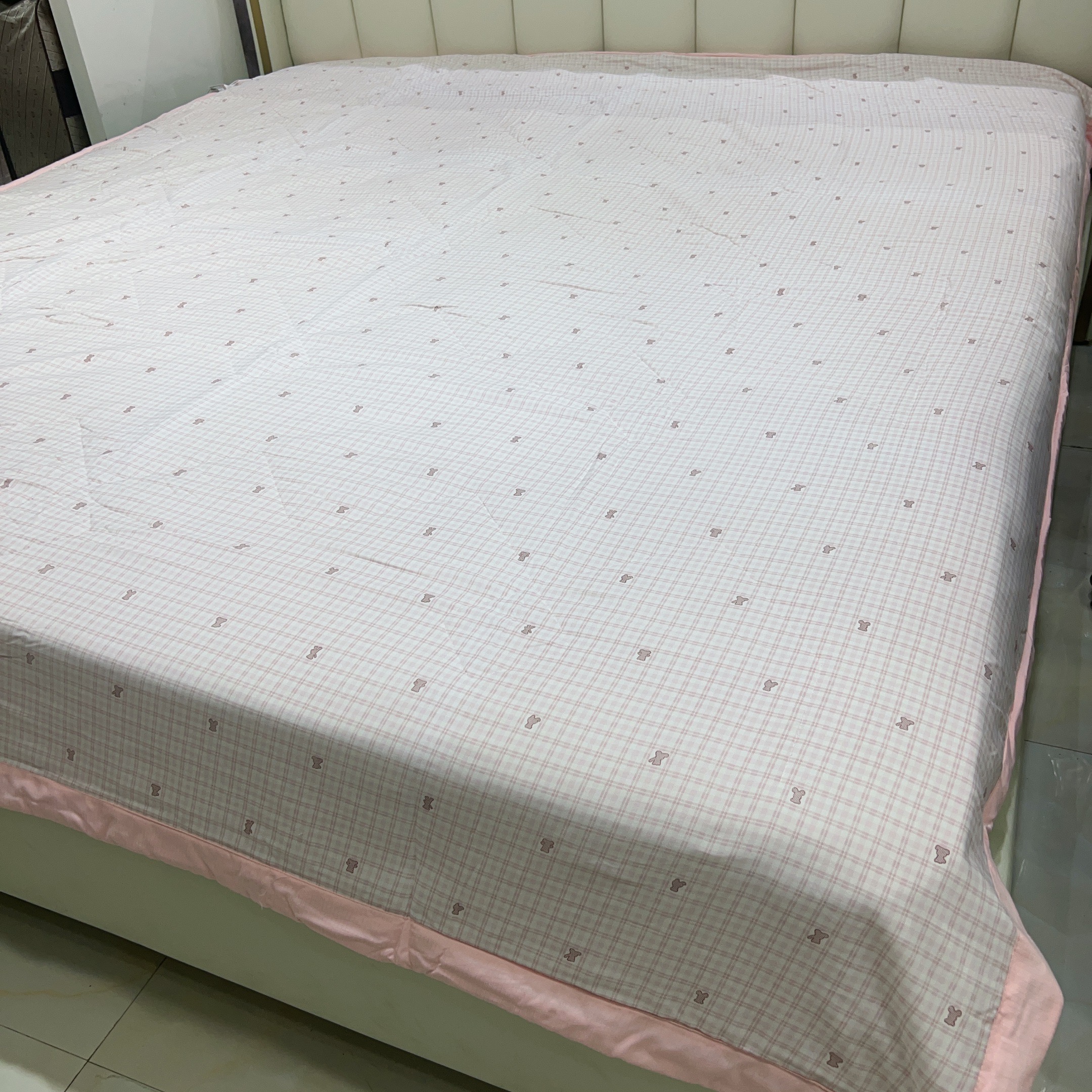 轻氧纱碎花柔软亲肤可机洗夏凉被空调被