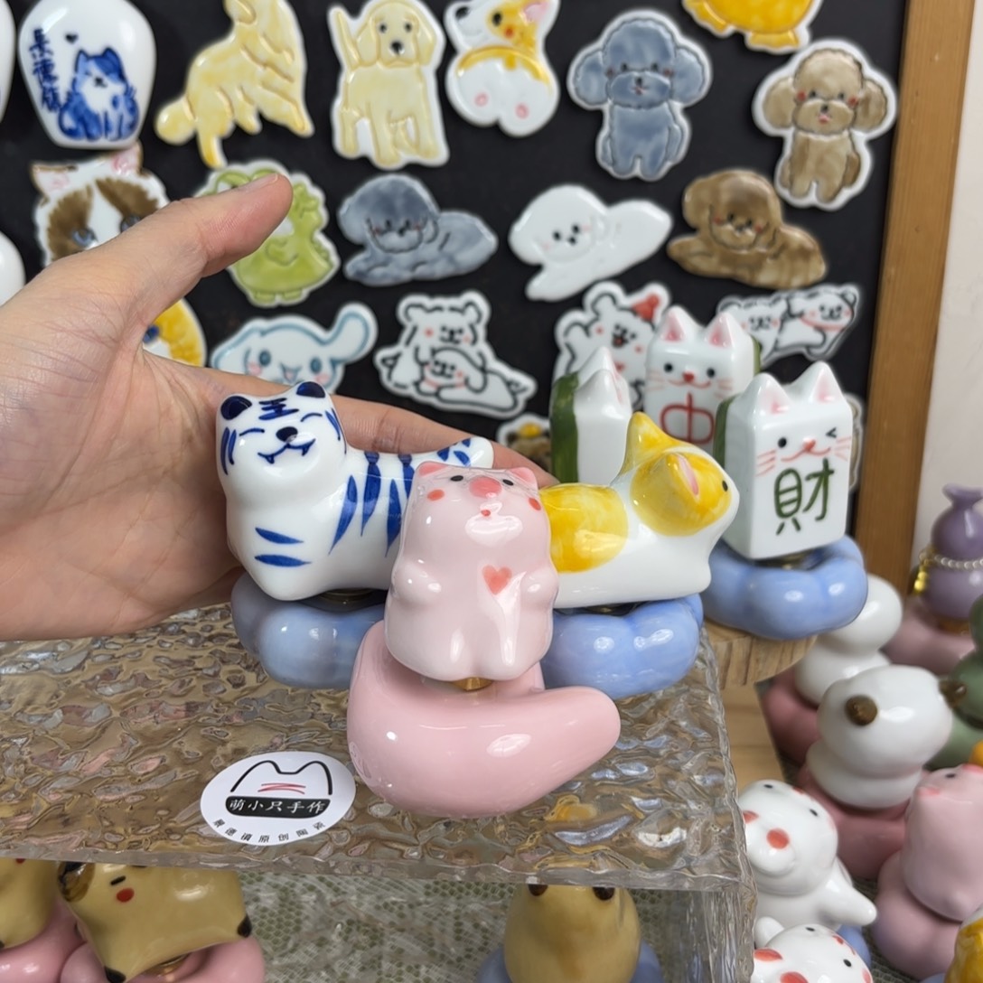 陶摆件景德镇陶瓷转转