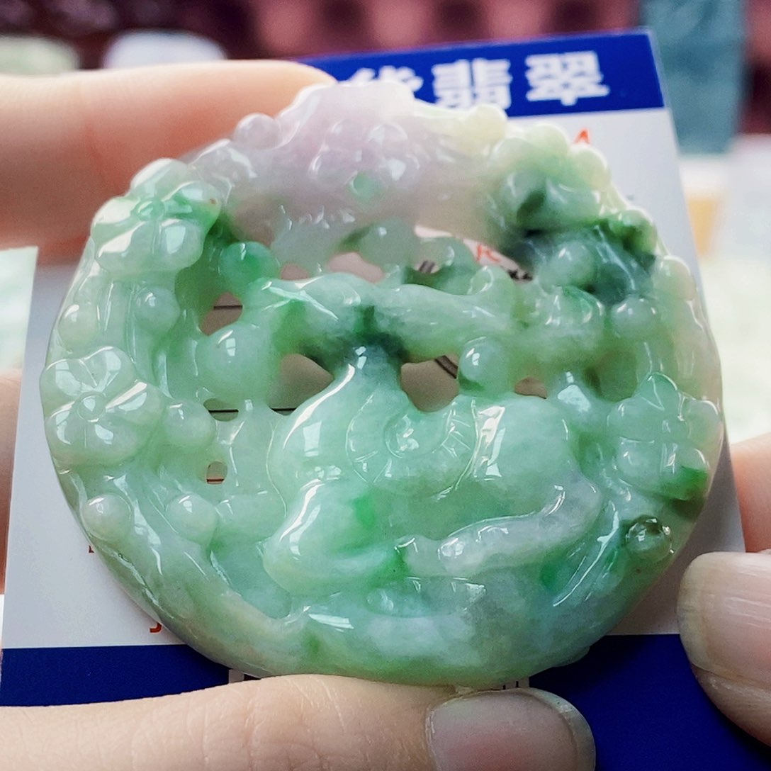 吊坠(不含链)未镶嵌翡翠