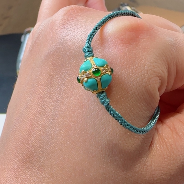 【闪购商品】绿松石手链未镶嵌堯