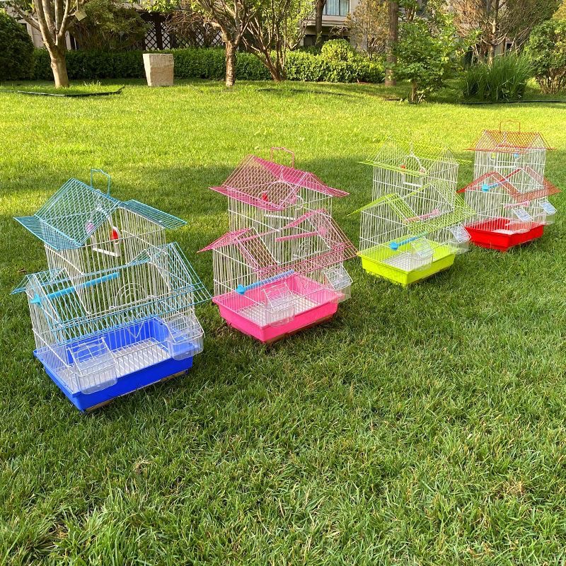 【双层别墅】精品养殖笼鸟笼升级版鸟笼双层别墅笼