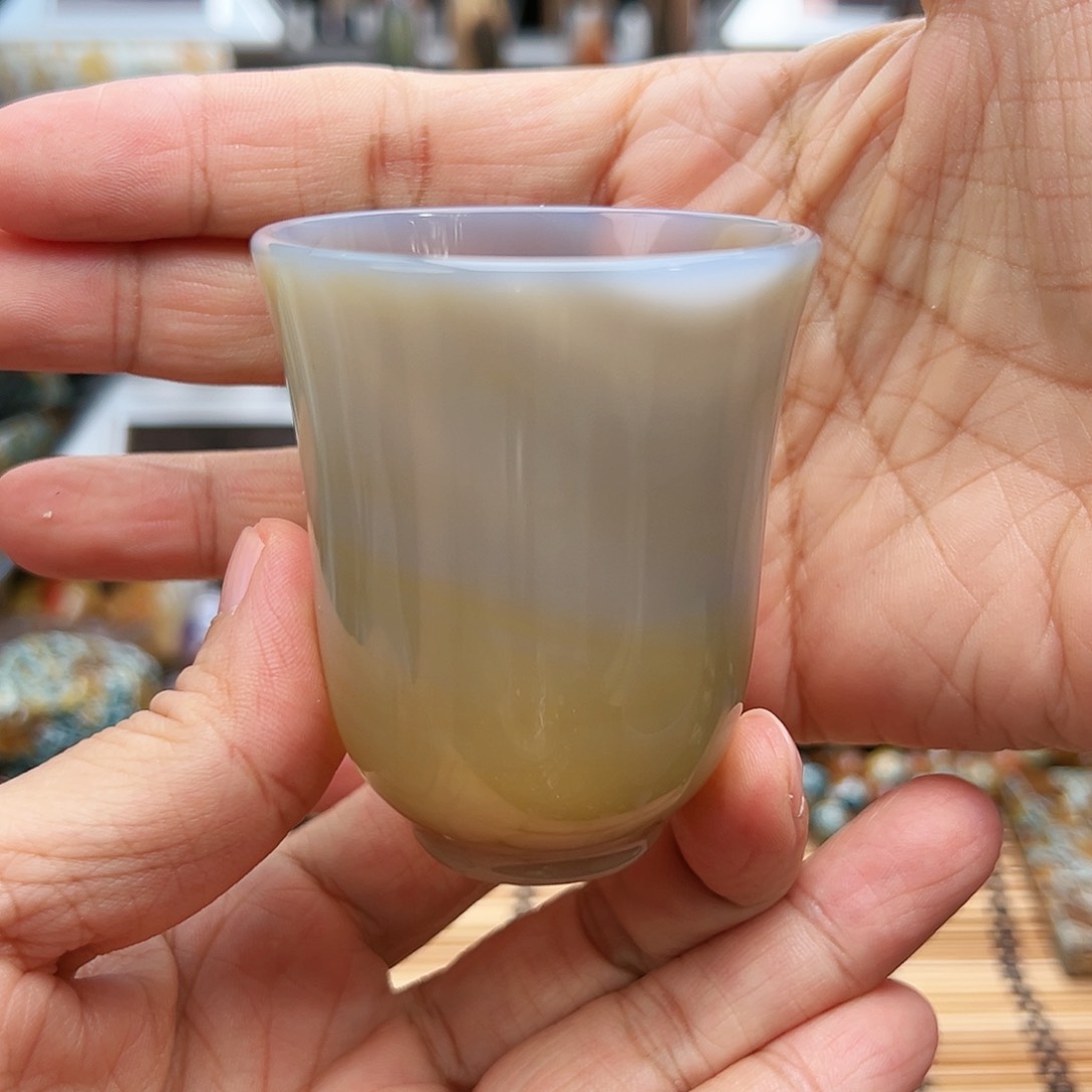 未镶嵌玛瑙/玉髓珠宝半成品