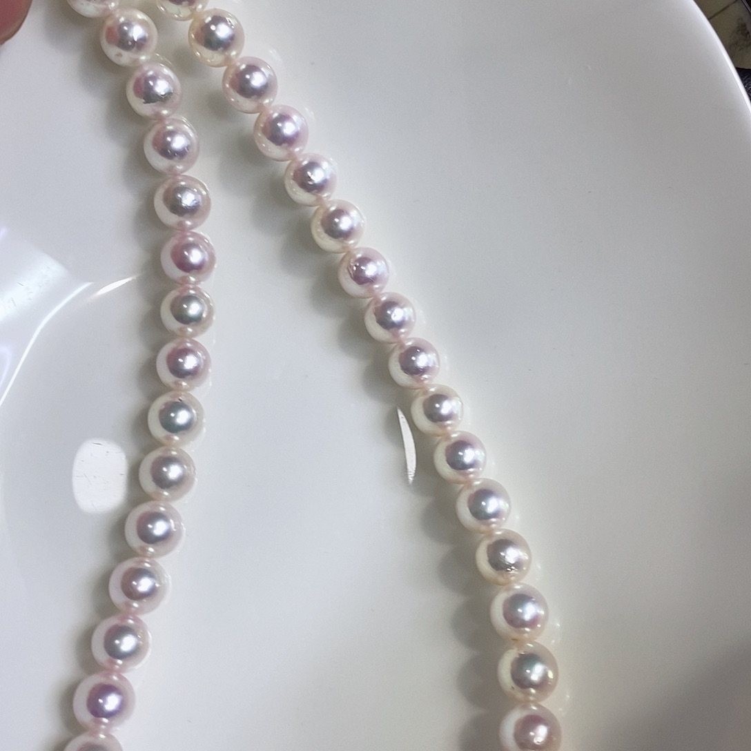 海水珍珠颈饰银S925镶嵌