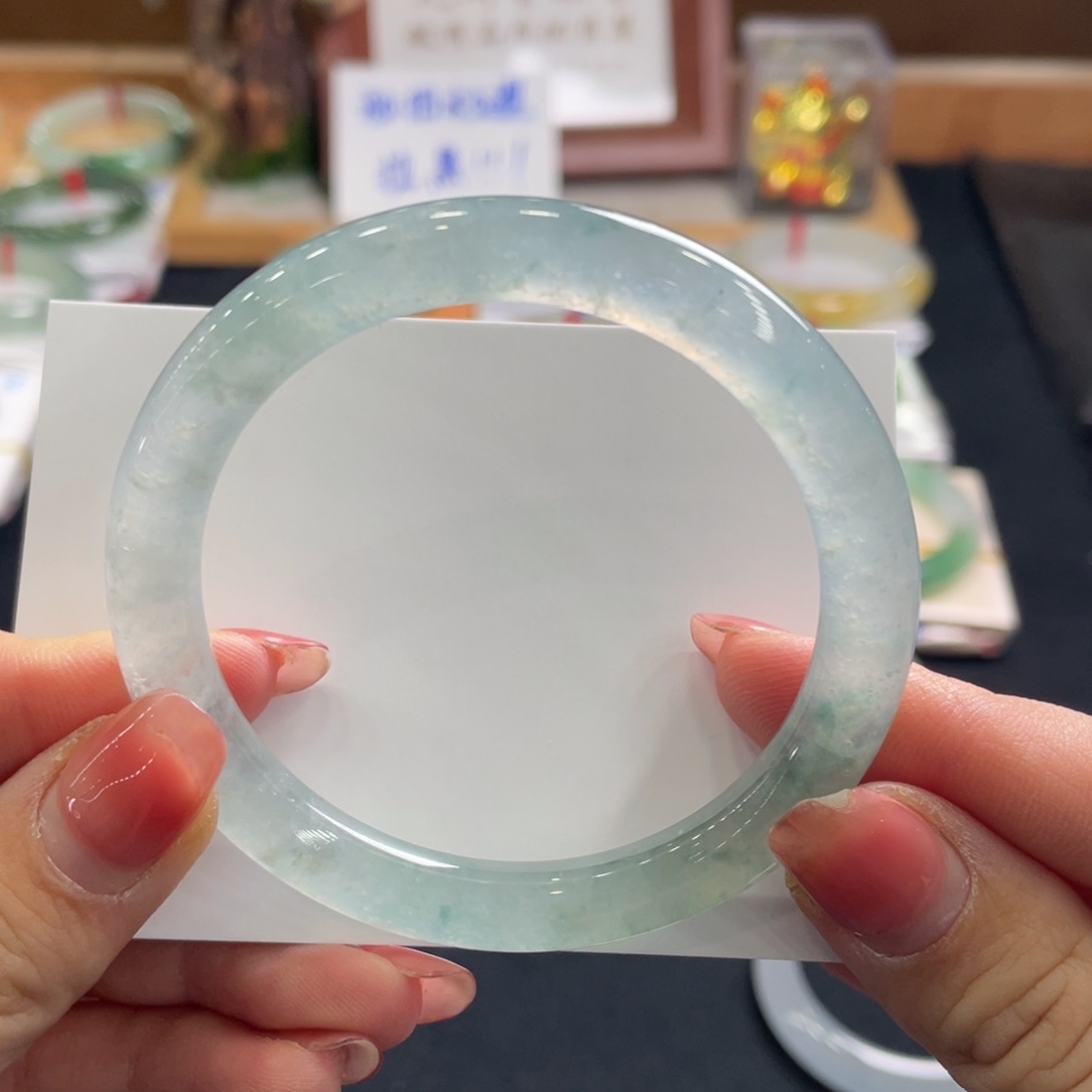 翡翠手镯未镶嵌54.2天然A货