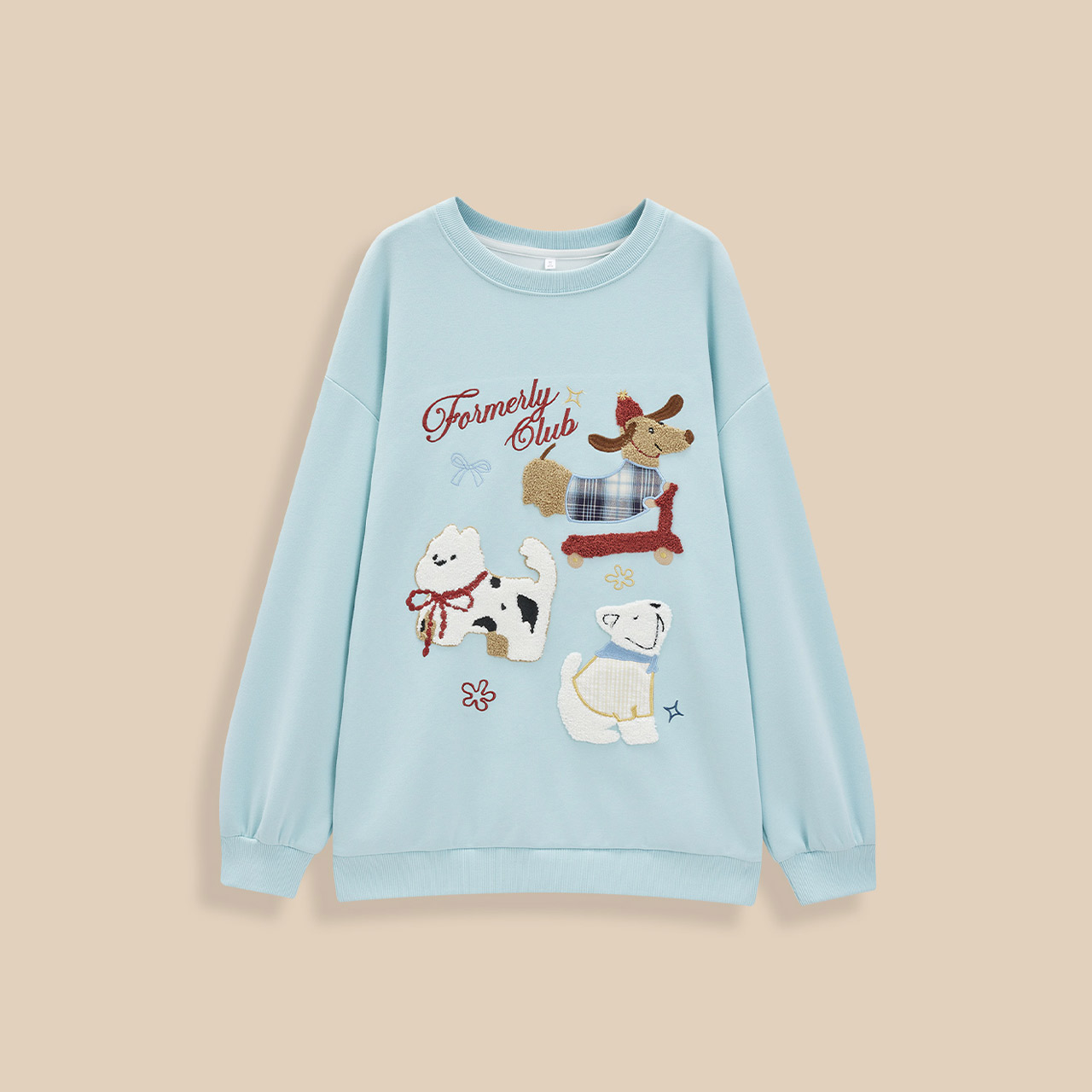 IEF/爱依服2025秋季新款韩版时尚休闲百搭甜美可爱减龄卡通卫衣