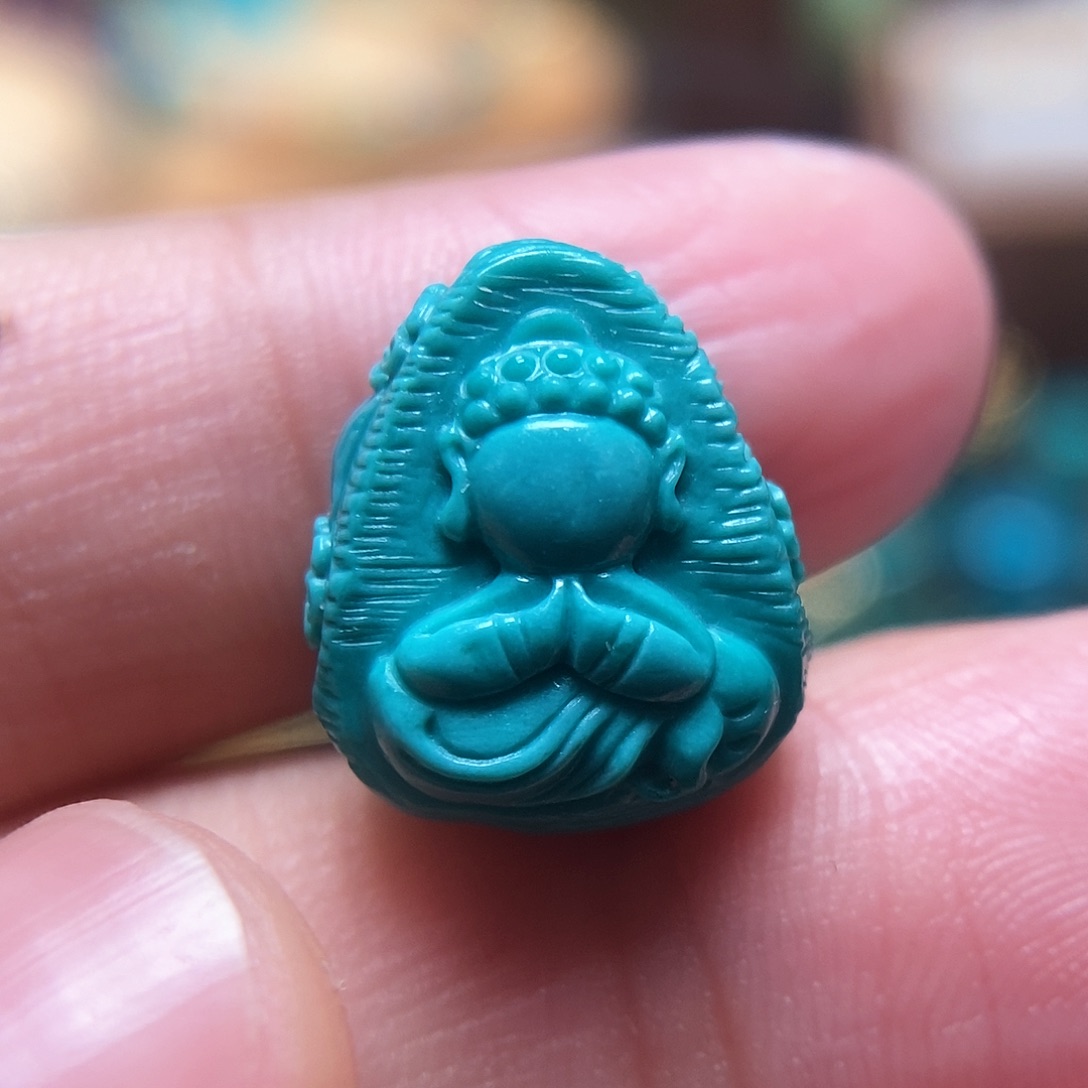 绿松石珠宝奇石未镶嵌