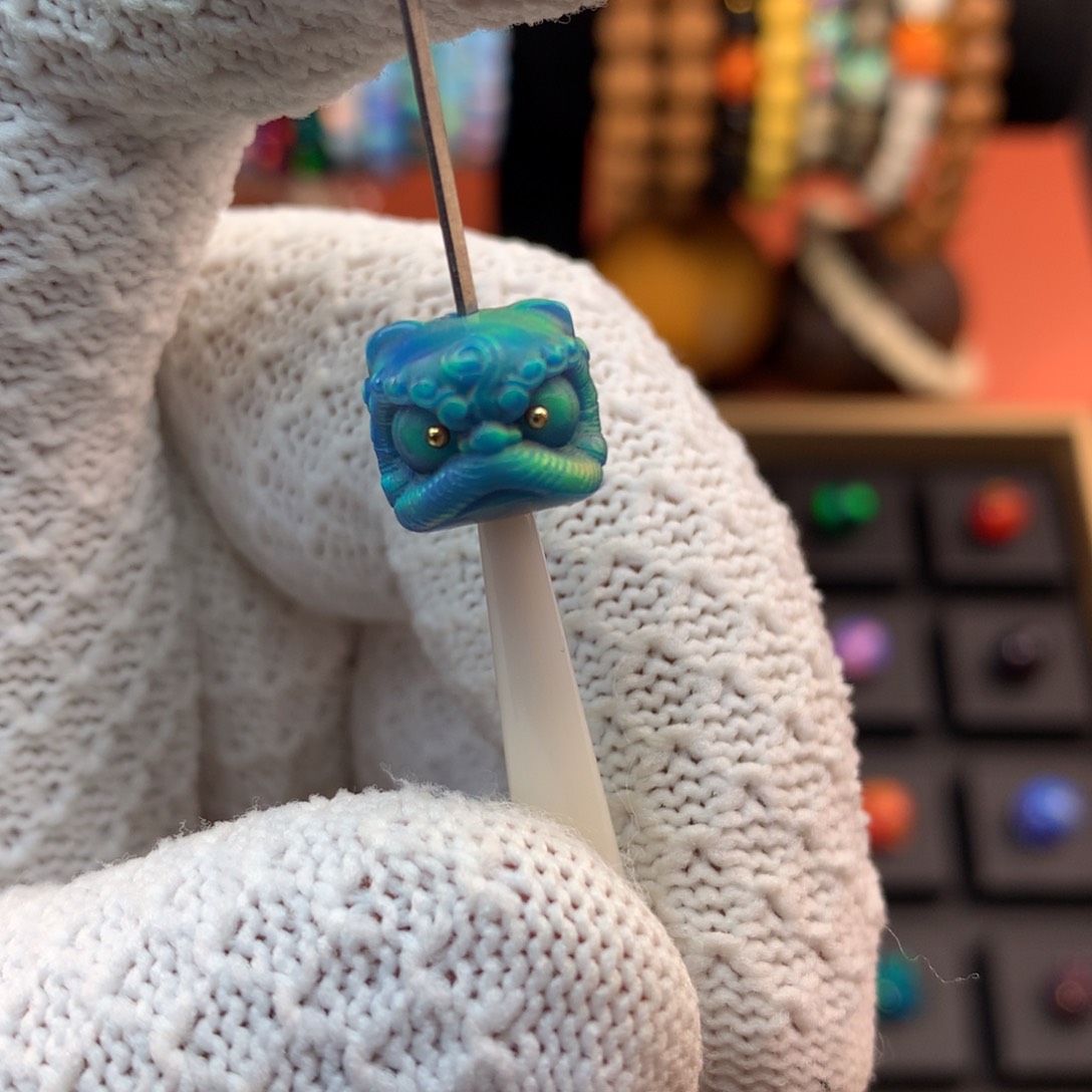 猫062101海上夕阳醒狮一个