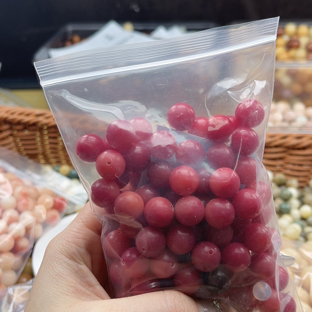 白玉菩提吊坠z微瑕锅底12mm/80颗