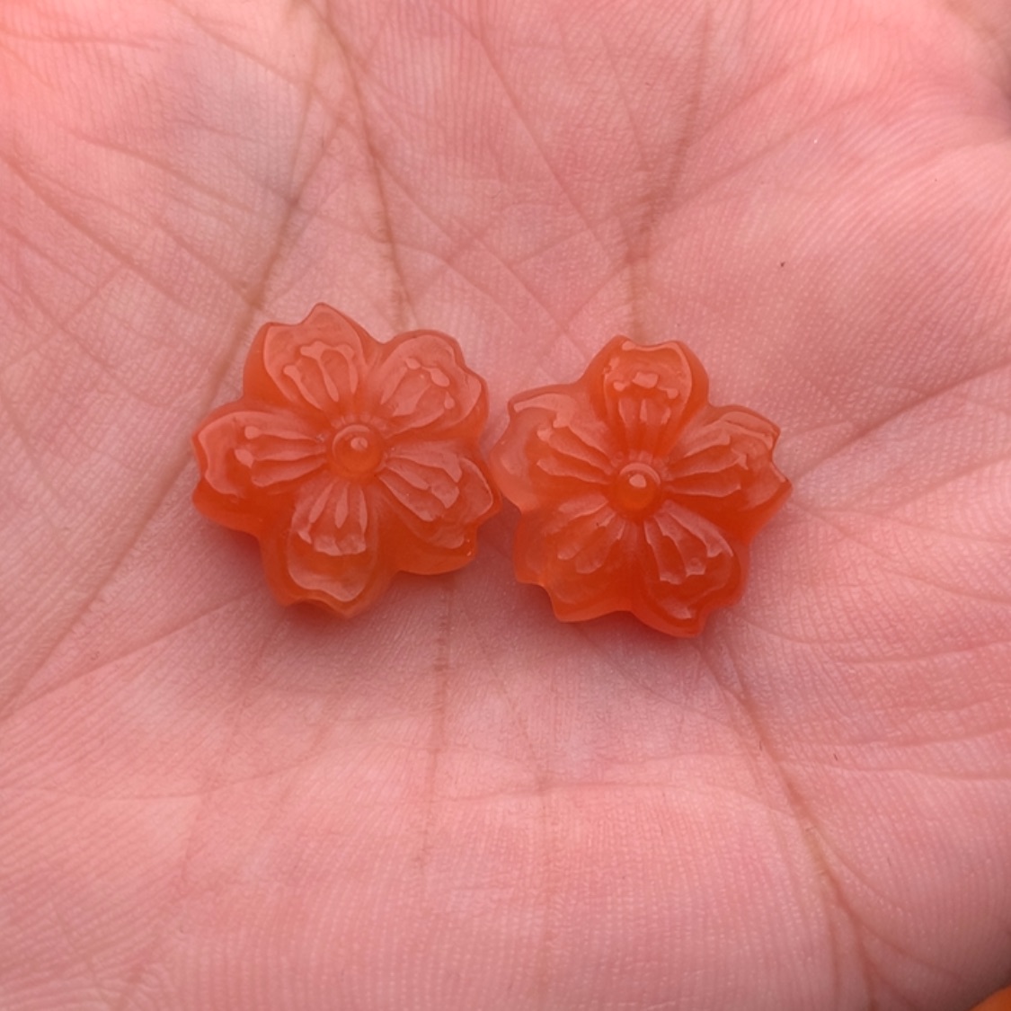 【闪购商品】南红玛瑙珠宝奇石未镶嵌文*