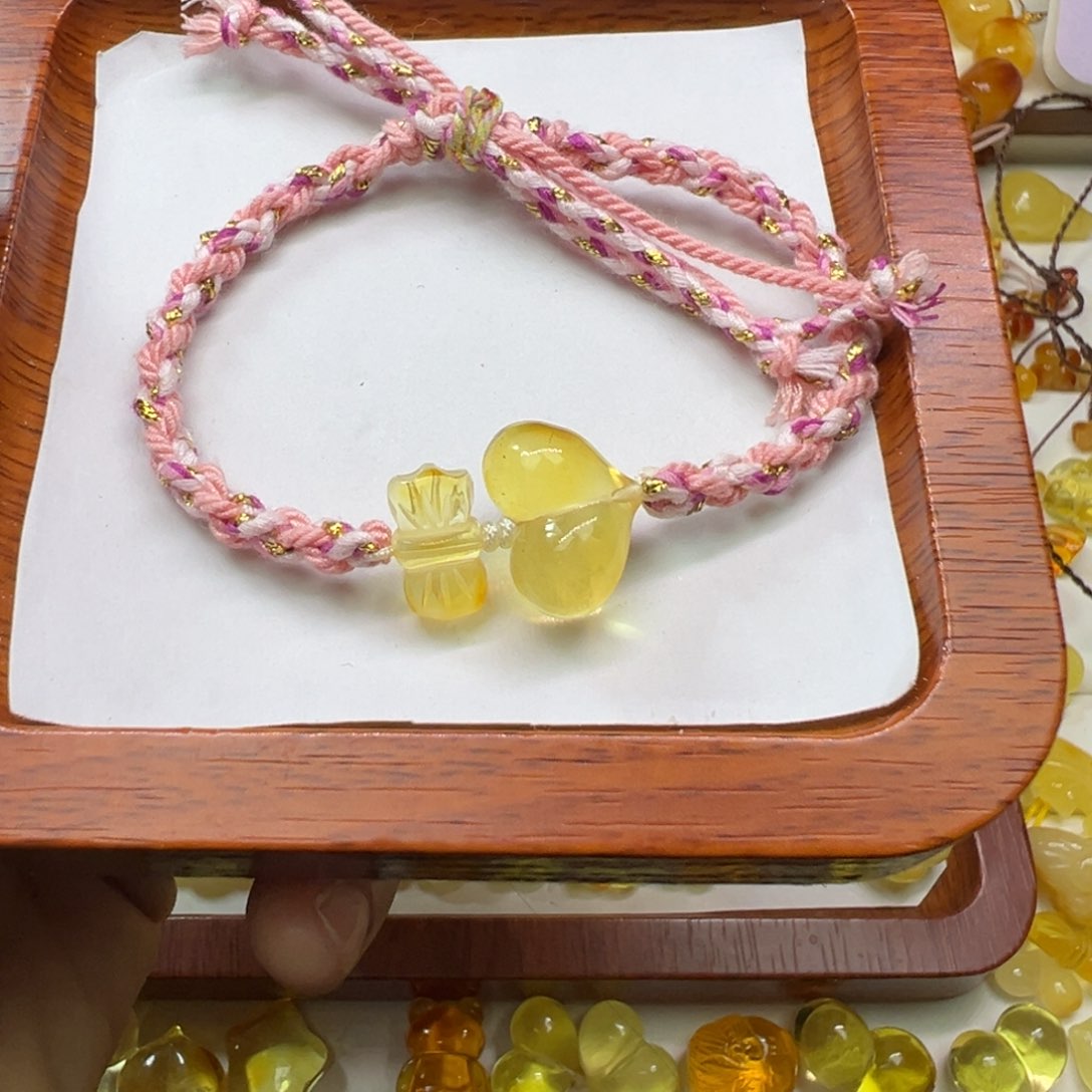 琥珀吊坠(不含链)未镶嵌