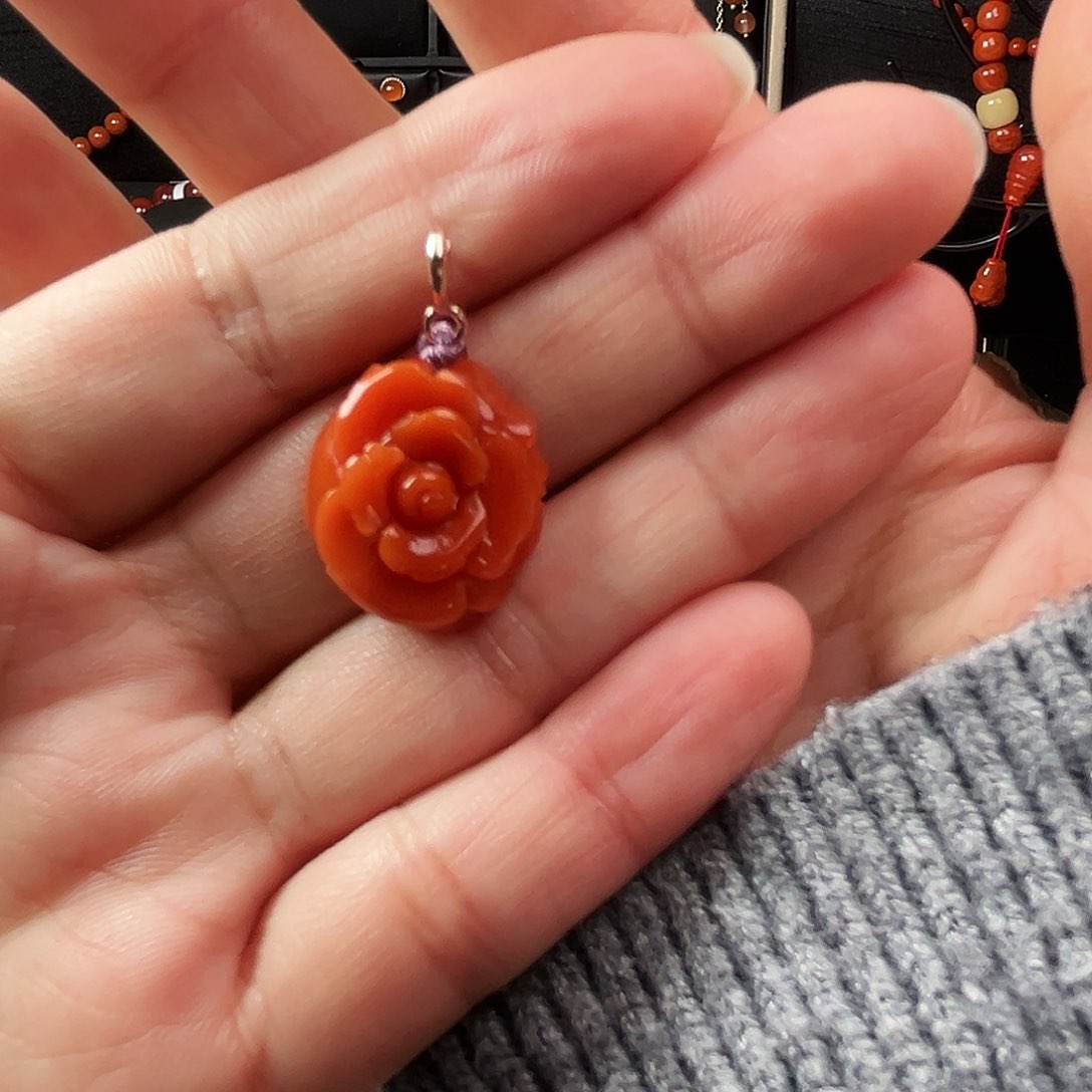 南红玛瑙珠宝奇石未镶嵌吊坠