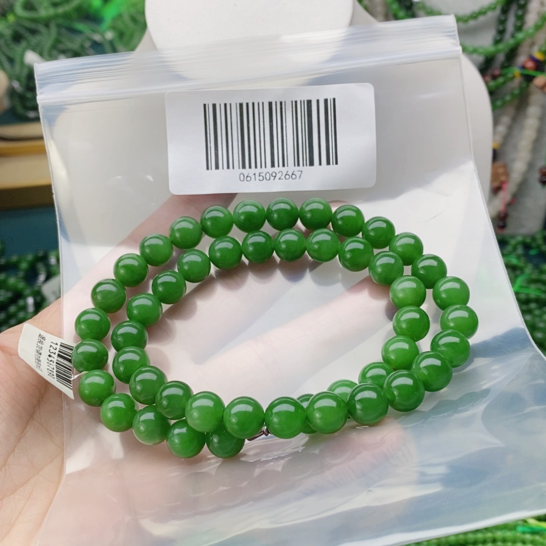 和田玉（碧玉）颈饰未镶嵌展**翔10
