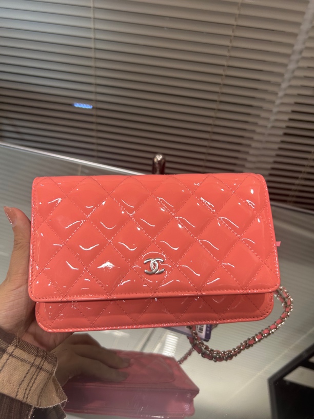 95新 Chanel/香奈儿 woc链条斜挎包
