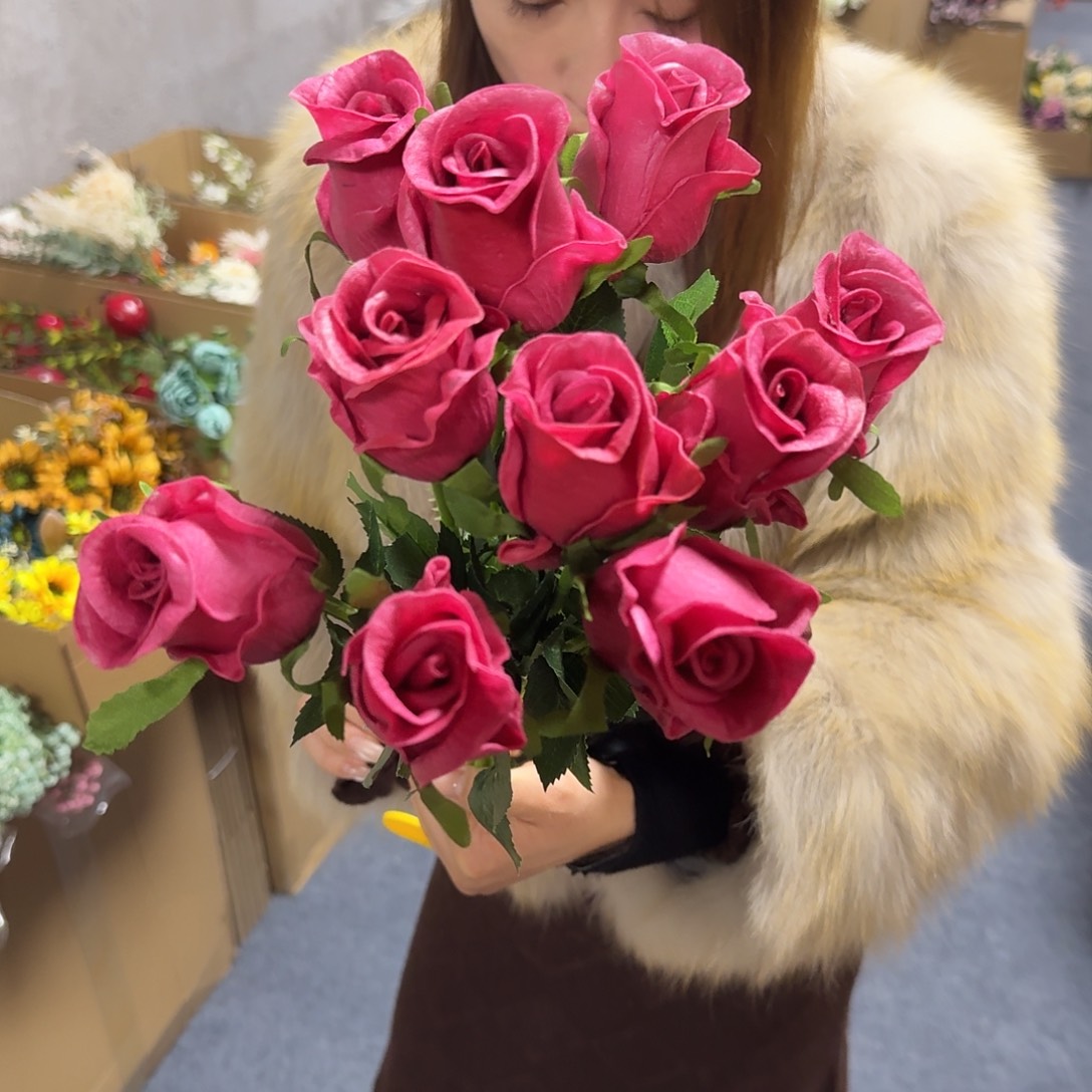 46号「闪购」仿真花，公主请下单