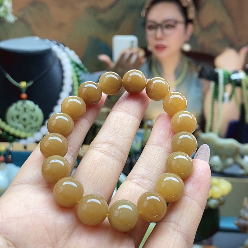 【闪购商品】和田玉（糖玉）未镶嵌手链
